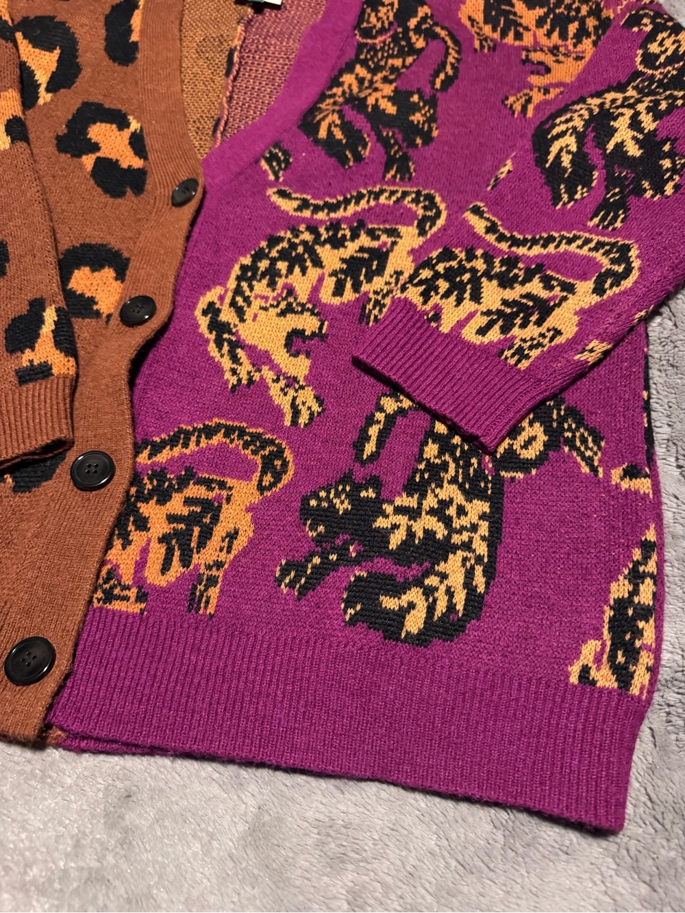 Farm Rio Wild Leopard Cardigan - Picture 4 of 7